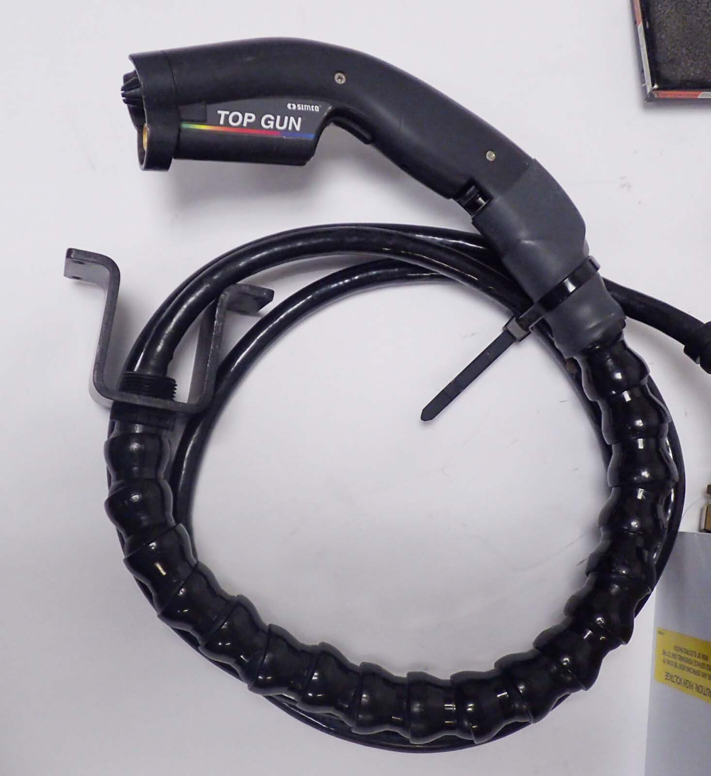 SIMCO TOP GUN SIDEKICK 4006992 IONIZING AIR GUN 120V IN: 100 PSI w/ FOOT PEDAL