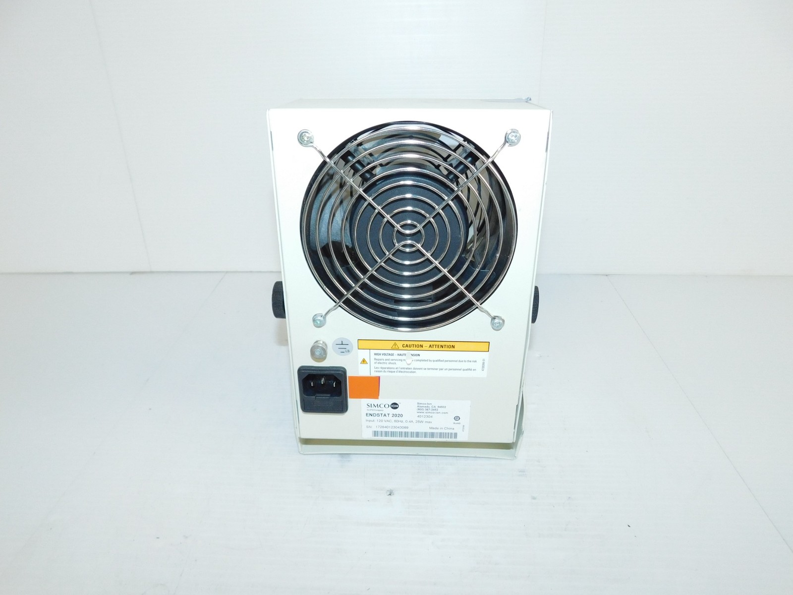 ^^ SIMCO ION ITW CO ENDSTAT 2020 IONIZING AIR BLOWER (CYD182)
