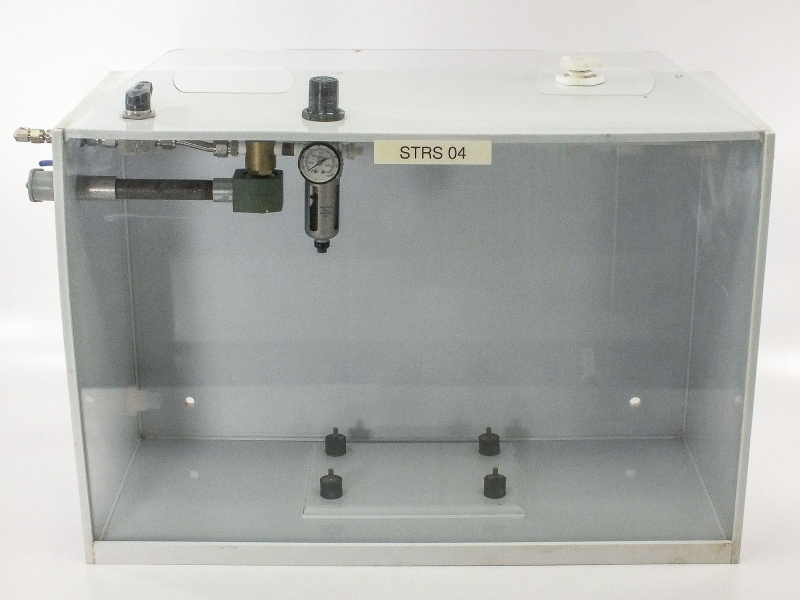 Plastic / Poly Hanging Clean Room Positive-Pressure Enclosure 27×11.5×18″ Custom