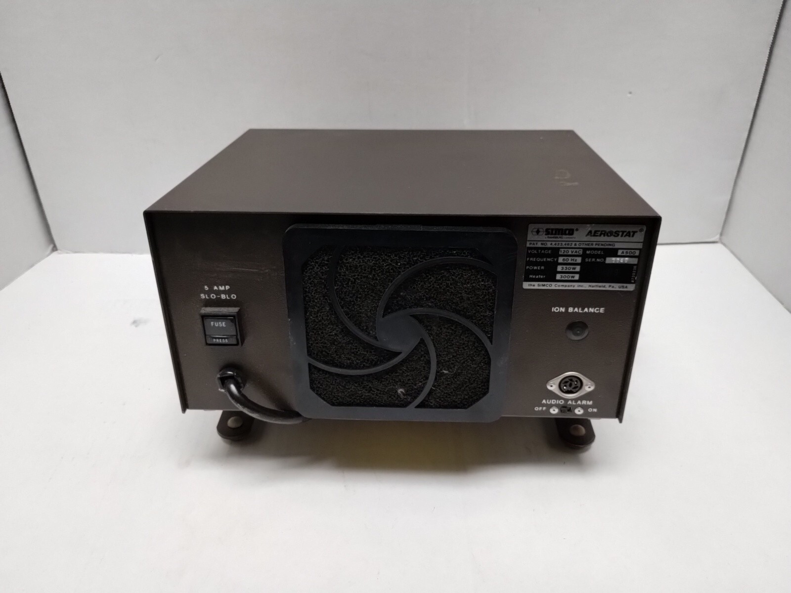 SIMCO AEROSTAT A500 IONIZER W/ HEATER