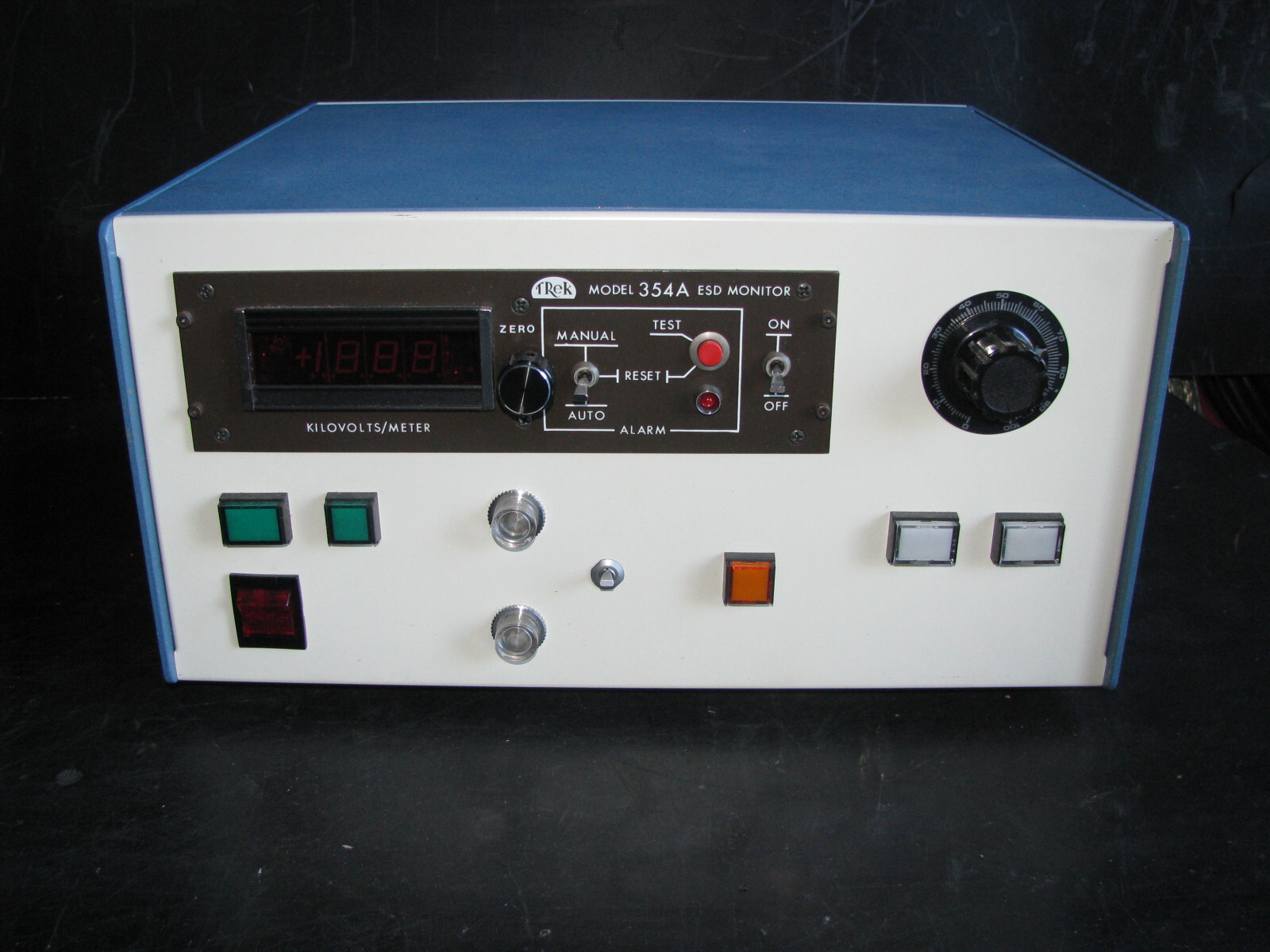 ION SYSTEMS CPM-354 CHARGE PLATE MONITOR w TREK 354A ESD MONITOR SIMCO