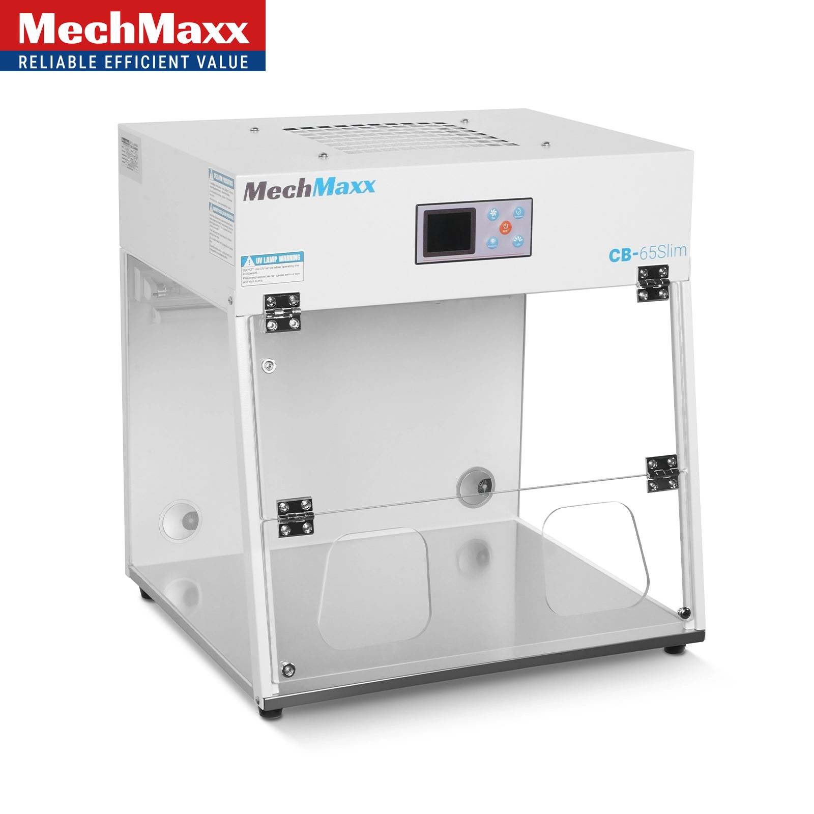 26” Desktop Vertical Laminar Flow Clean Bench With HEPA&UV,ISO Class5,CB-65Slim