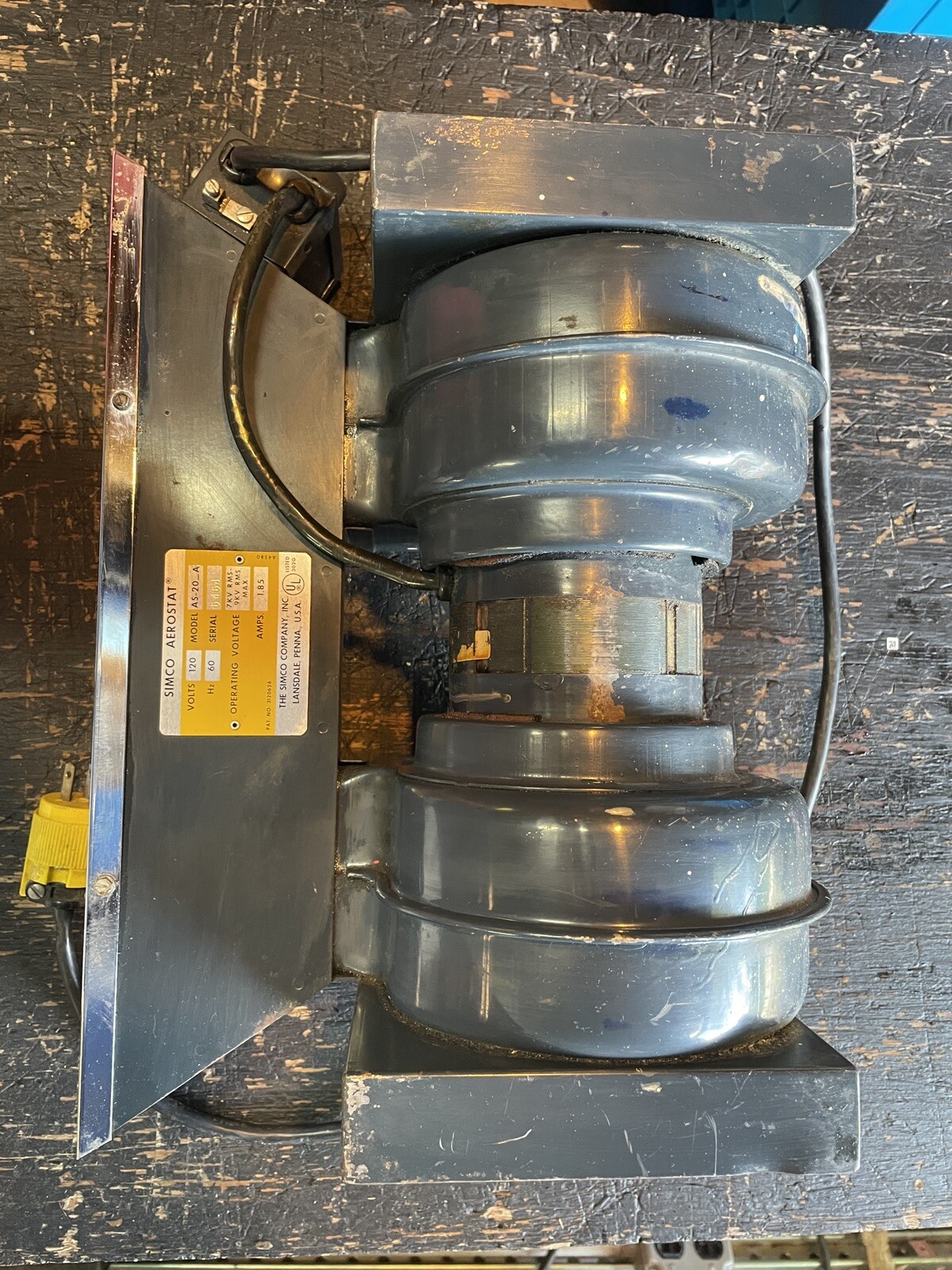 Simco Aerostat AS-20A Ionizer Blower Only Tested Working