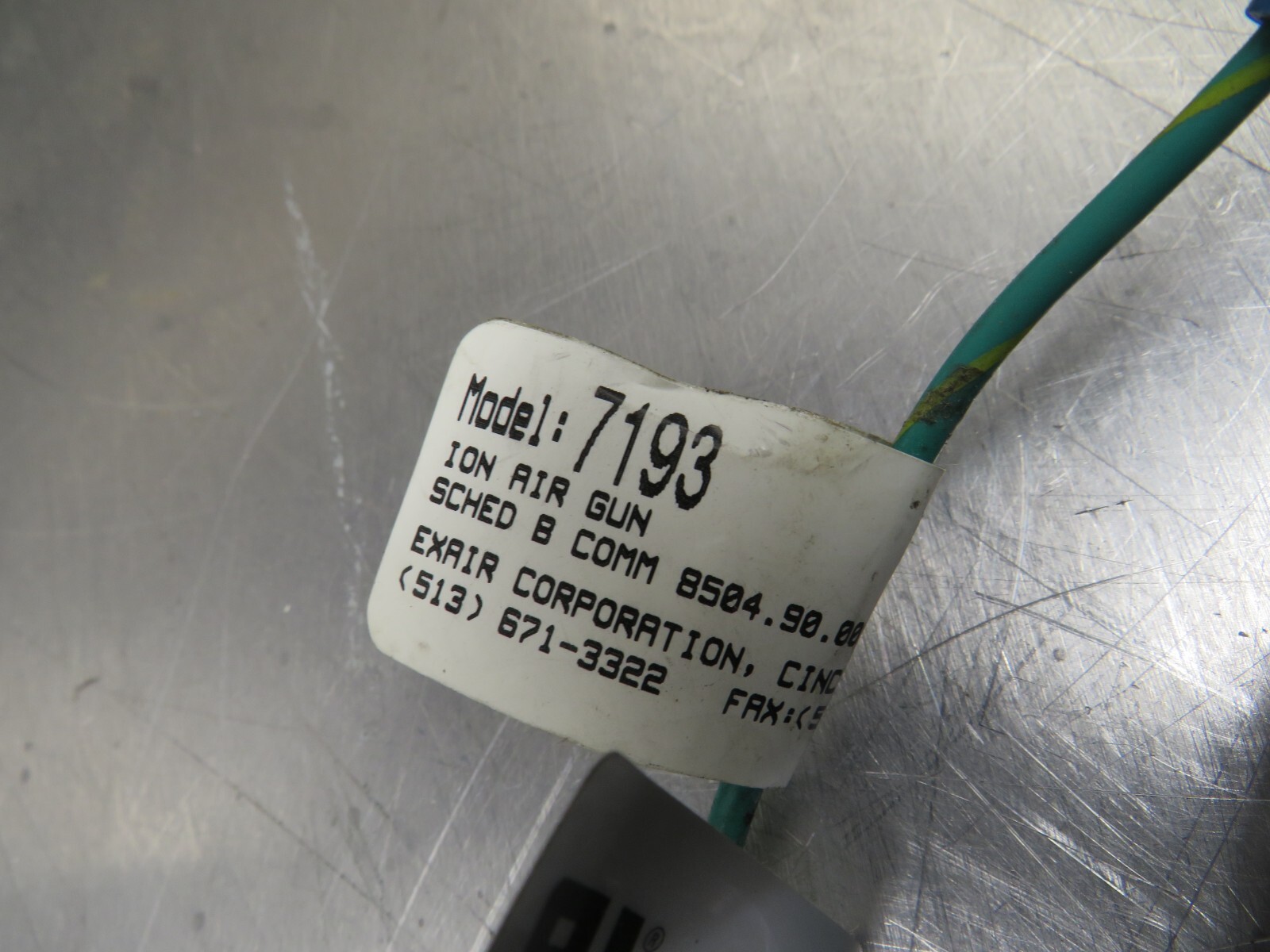 Exair 7193 Ion Cable