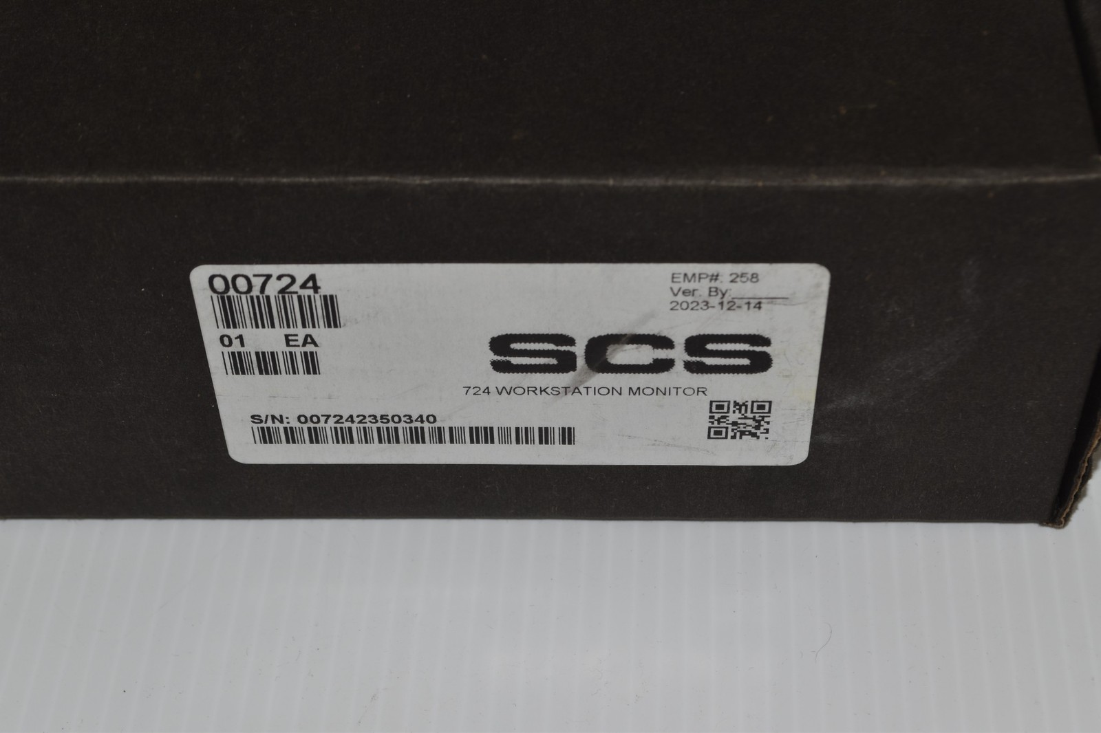 SCS 724 Workstation Monitor ● Anti-Static/ESD Electronics ● New In Box (MHL10)