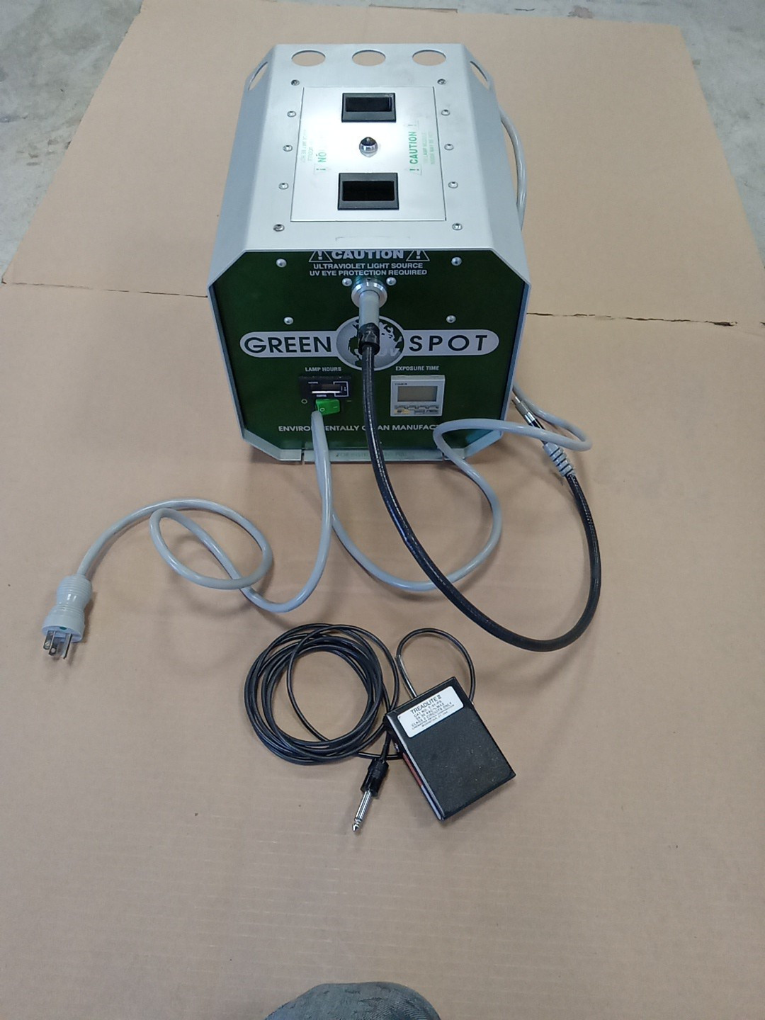 American Ultraviolet Green Spot UV Curing System , Complete Works !