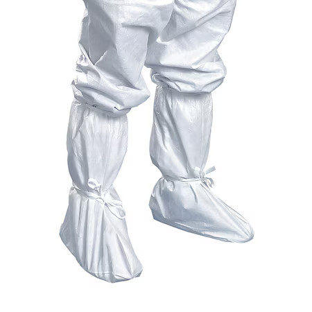 Kimtech 12921 Disposable Boot Covers, Sms, White, Slip Resistant Sole: No ,