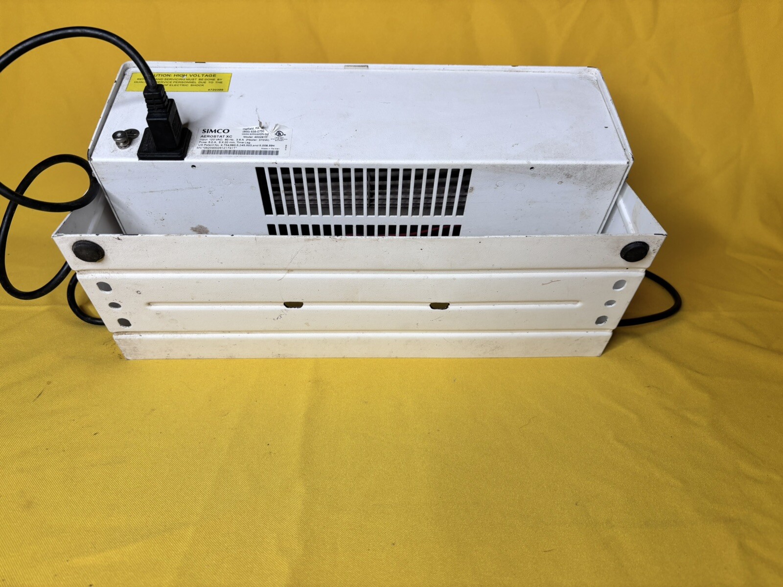 Ionizer Blower Simco Aerostat XC 4002612 + Adjustable Fan Speed & Heat