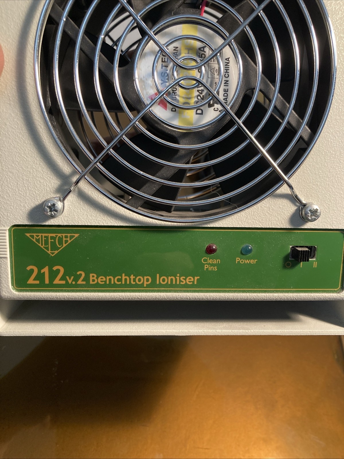 MEECH 212 V.2 Benchtop Ioniser With Power Adapter Cable Tested And In Nice Shape