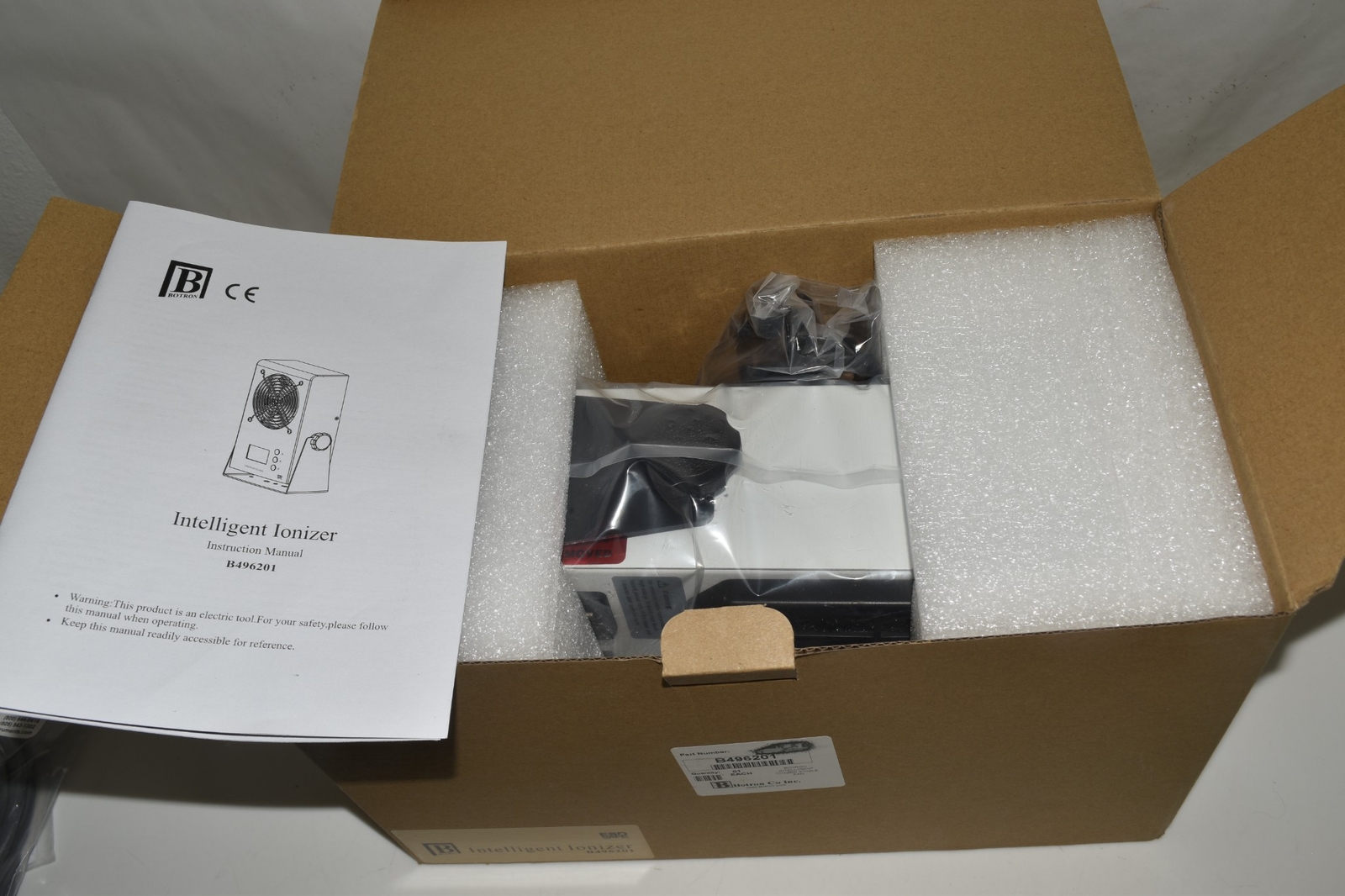 BOTRON CO INC 496201 INTELLIGENT IONIZER – NEW (ABL39)
