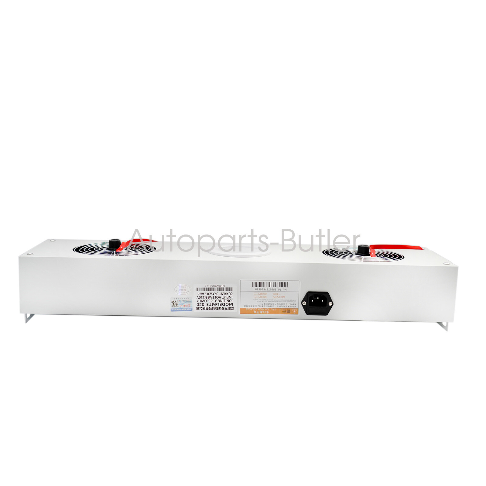 Static Eliminator Ionizing Air Blower Anti Static Blower Suspended 2-Fan w/Light