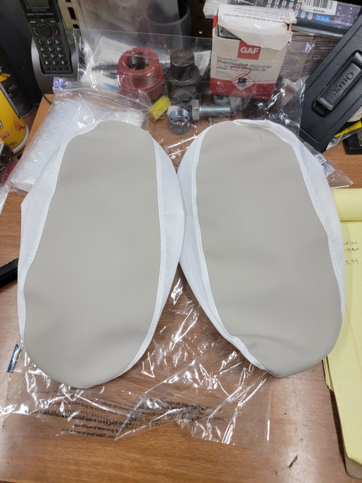 Superior Uniform Worklon 1012-2XL Shoe Cover LD-100 Syst, Hypalon Soles,