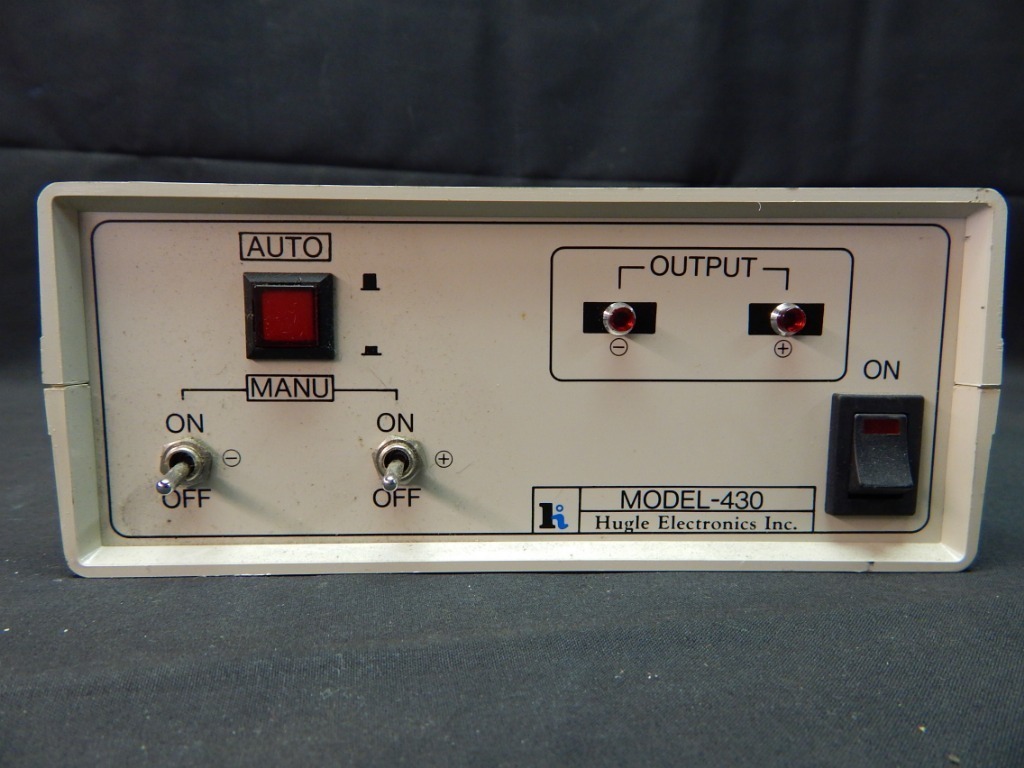 HUGLE Model 430 Ionizer Control