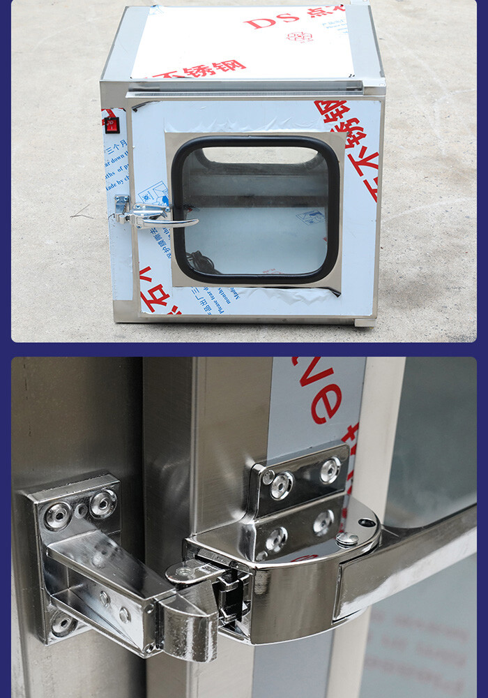 Stainless Steel Cleanroom Tech Pass Through Cleanroom Equipment 110V