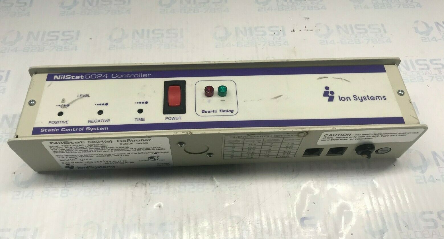 Ion Systems NilStat 5024(e) Controller