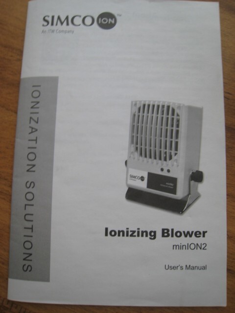 USED SIMCO IONIZING AIR BLOWER