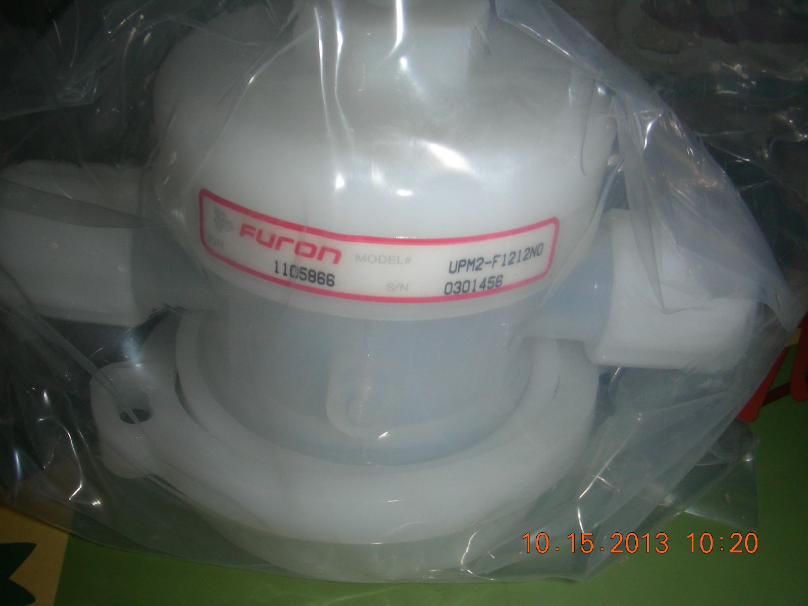 Furon 2-way UPM Pneumatic Valve UPM2-F1212NO (1105866)
