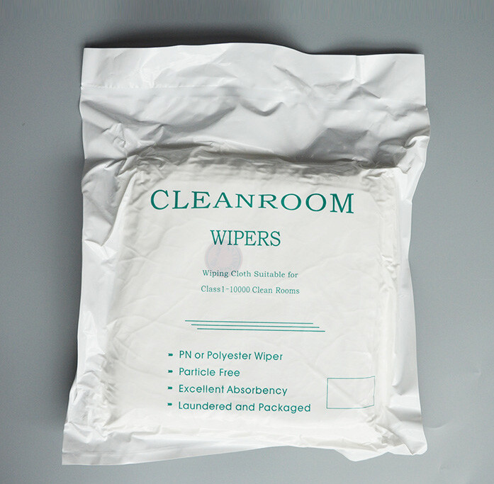100pcs 9″x9″ 180g Dust-Free Cleaning Wipes Microfiber Lint-Free Cleanroom Wipers