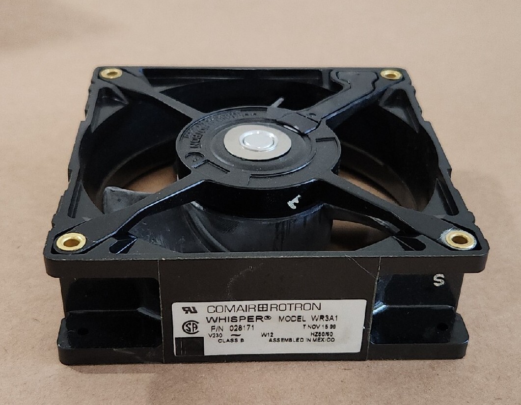 *BRAND NEW* Comair Rotron WR3A1 Whisper Fan 028171 230V 50/60Hz W12 + Warranty!
