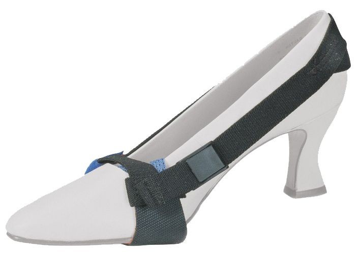 Desco Premium Hook & Loop Toe Grounder, 1 MegOhm Resistor, 17222