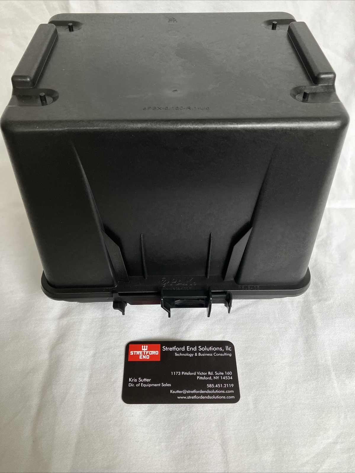 ePAK 150 mm 6″ Wafer Storage Box ePBX-6/150-R