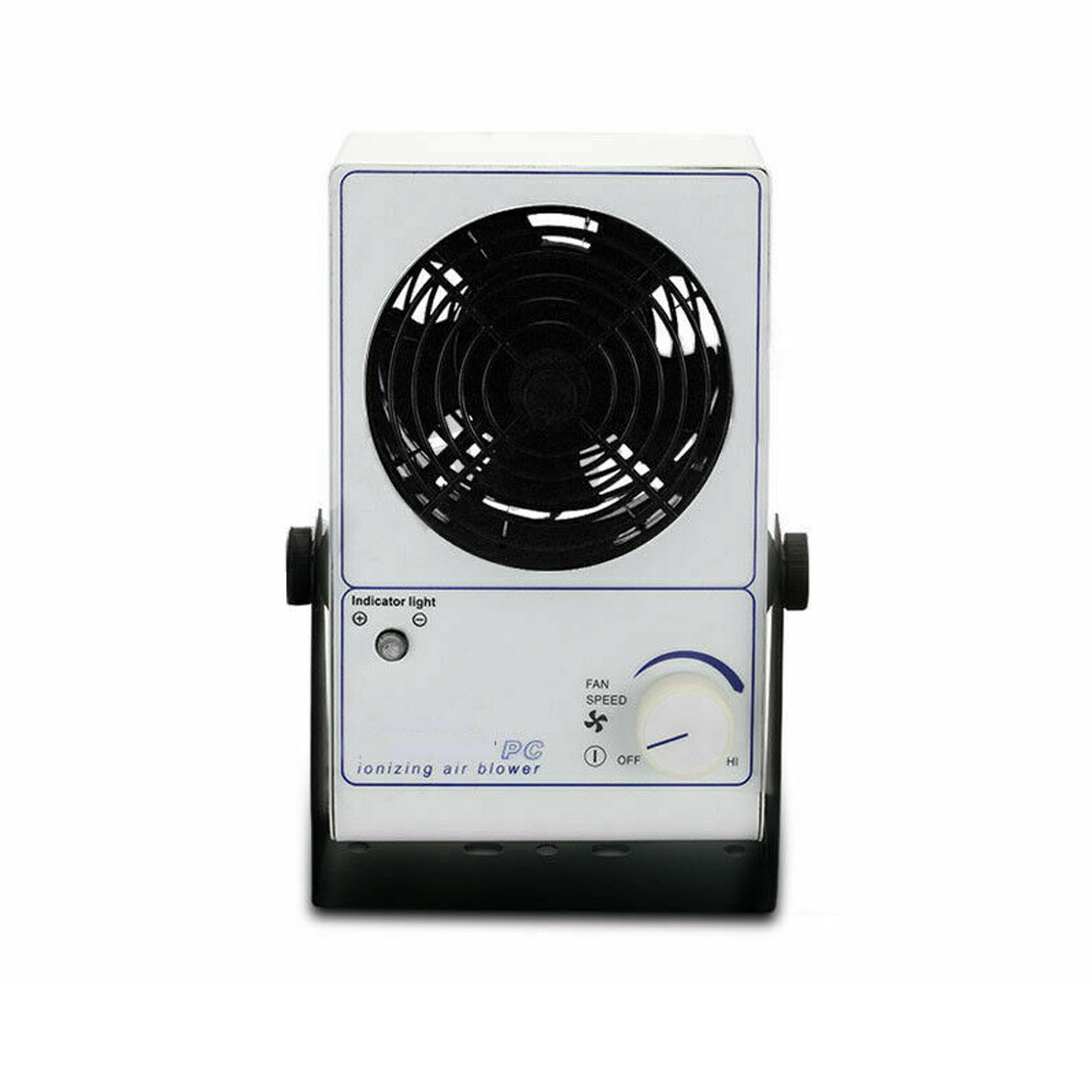 110/220V Desktop PC Lonizing Air Blower Fan Ion Anti-Static Ionic Fan