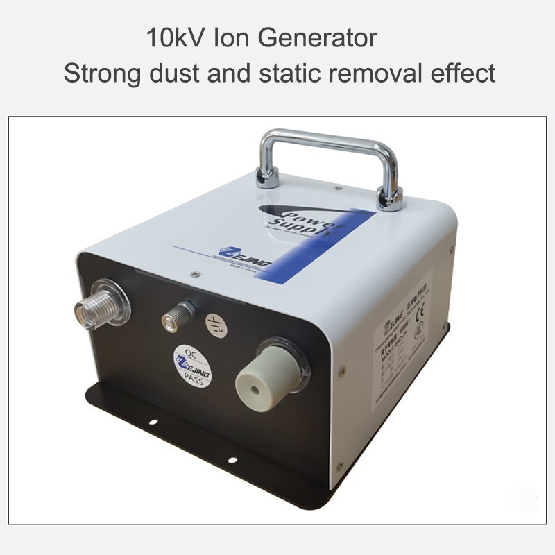 10KV Electrostatic Ion Blower Industrial Ionizing Air Gun Ion Eliminator 220V