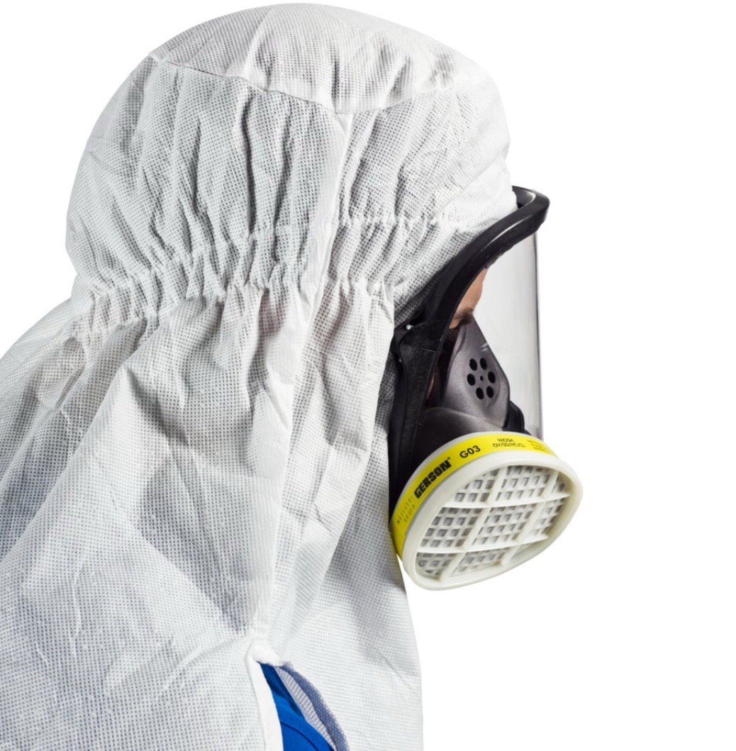 KIMTECH 40616 A5 Sterile Cleanroom Elasticized Disposable Hoods With Ties (1 EA)