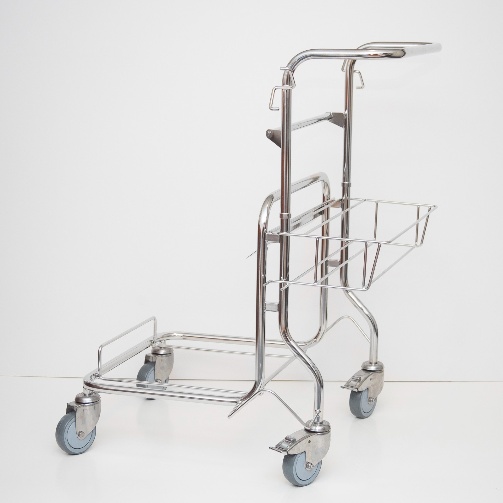 Lot 2 Vileda Clean Room CE Trolley Bucket System TSU 141926 – Cleanroom Cart Set