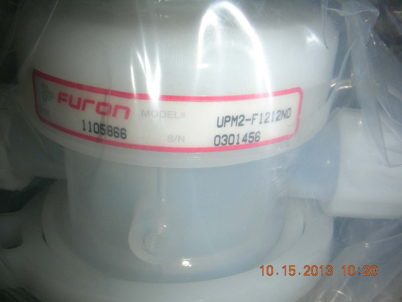 Furon 2-way UPM Pneumatic Valve UPM2-F1212NO (1105866)