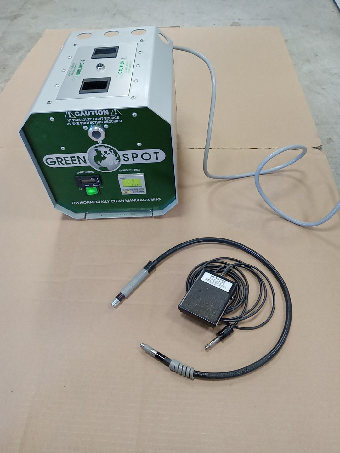 American Ultraviolet Green Spot UV Curing System , Complete Works !
