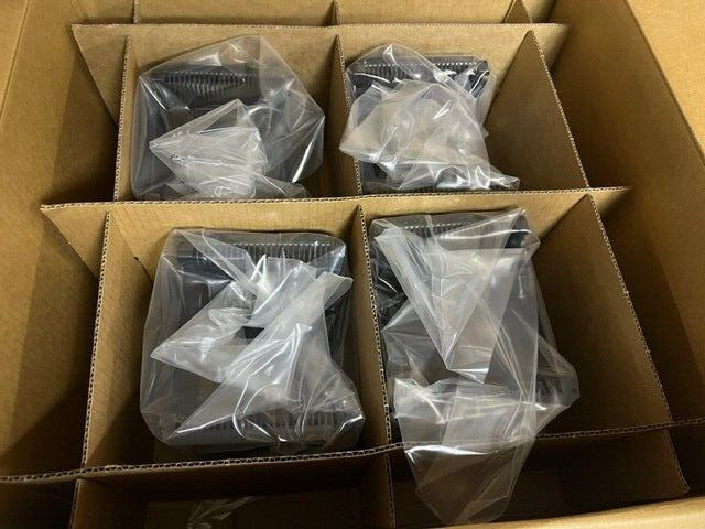 ENTEGRIS 150 mm (6 inch) PEEK Wafer Cassette, KA182-60MB-47C02, LOT OF 4
