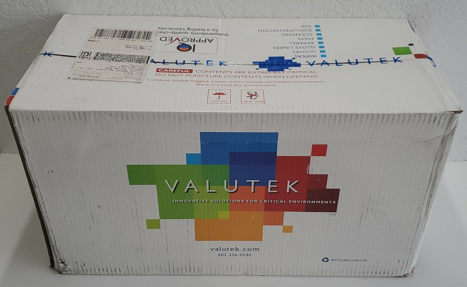 *NEW* Valutek VTPNWS170R-99 Refill Pack Medical 70% Isopropyl Alcohol 9″x9″