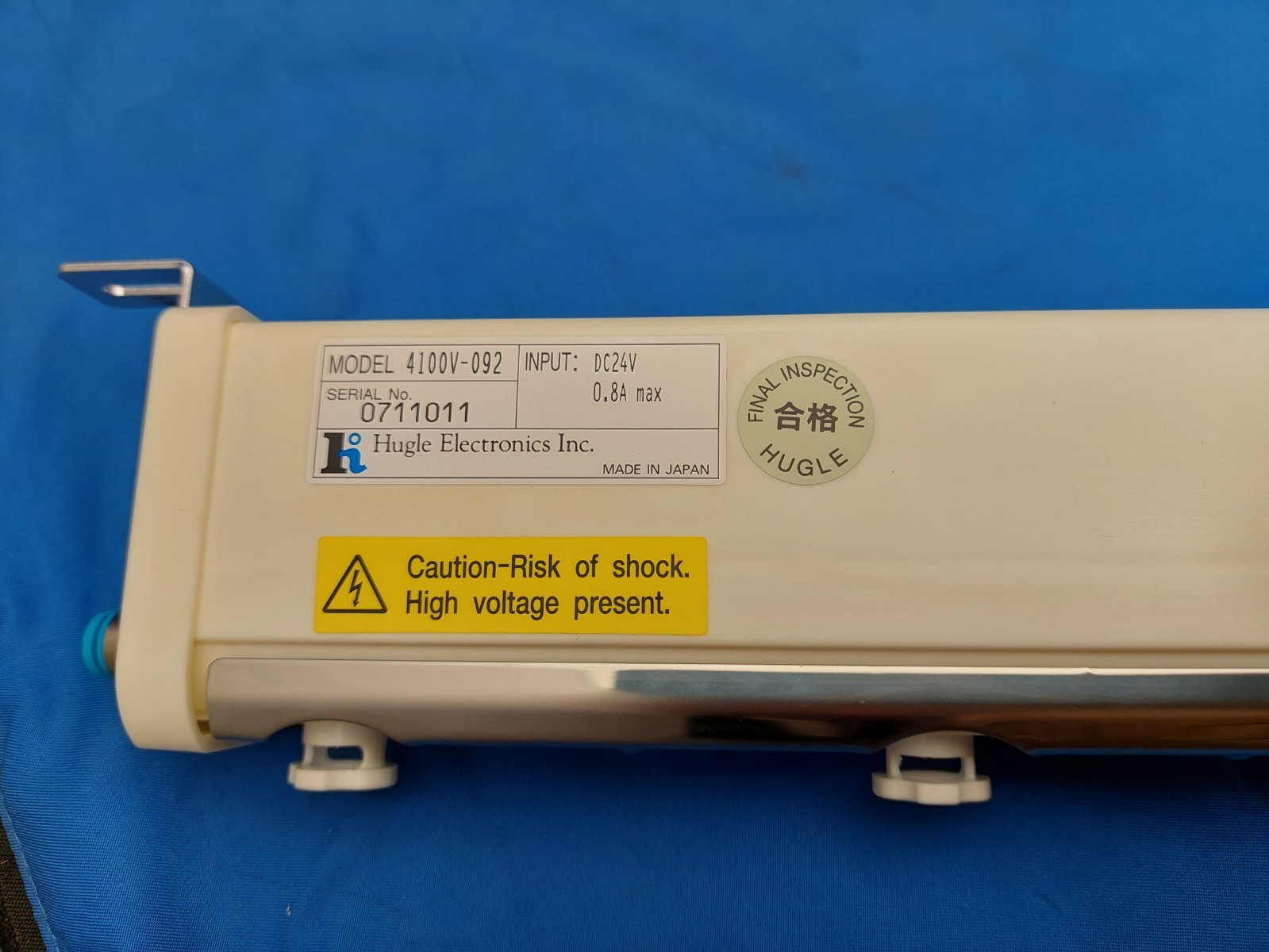 Hugle Electronics 4100V-092 Flexible AC Ionizer Model 4100V Working Surplus