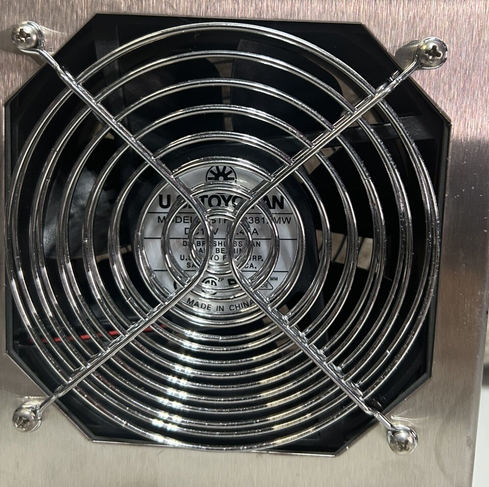 Semtronics ZVI7200-1 Overhead 2 Fan Ionizer Antistatic With Key NEW