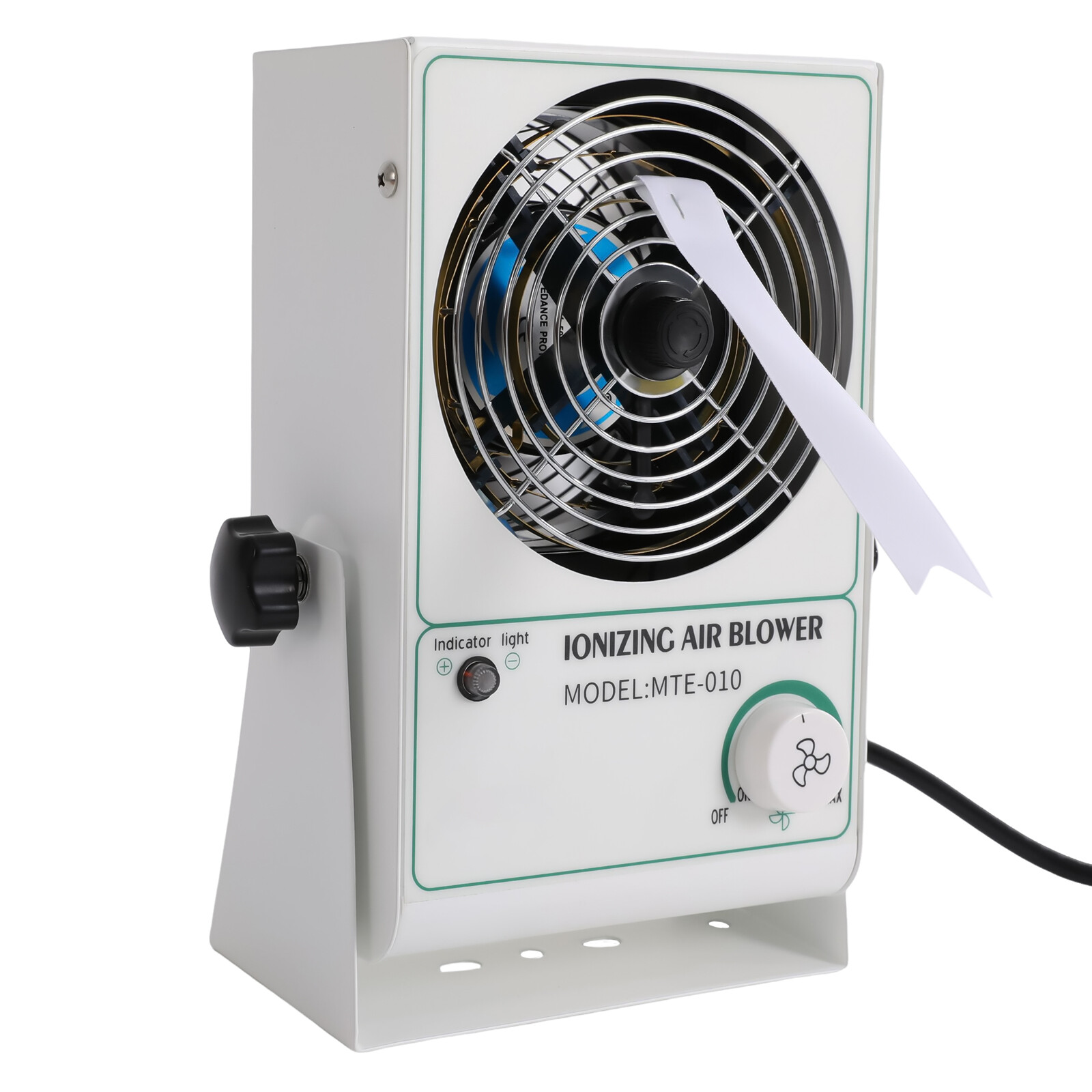 PC Ionizing Air Blower Fan Ion Anti Static Elimination Eliminator Adjustable