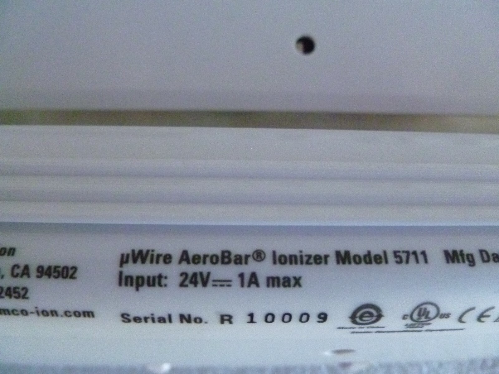 SET OF 3 SIMCO-ION 5711 CONTROLLER & UWIRE AEROBAR 5711