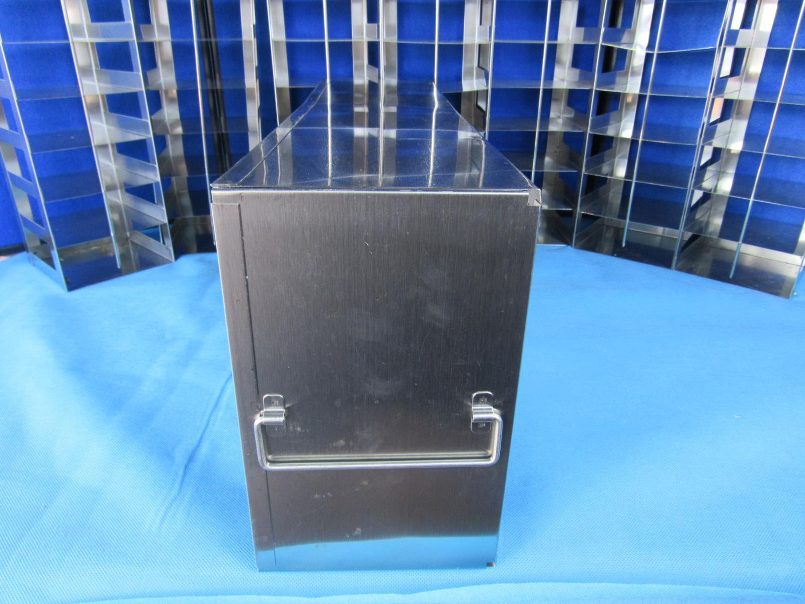 8 Laboratory Stainless Steel Freezer Rack 7 of 28.5×5.5×5.5 and 1 of 22x9x5.5