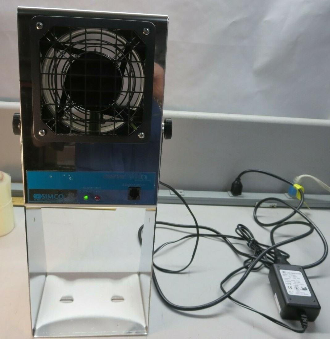 Simco, DDI, Ionizing Air Blower, 24 VDC, With Simco Centurion DDI Power Supply