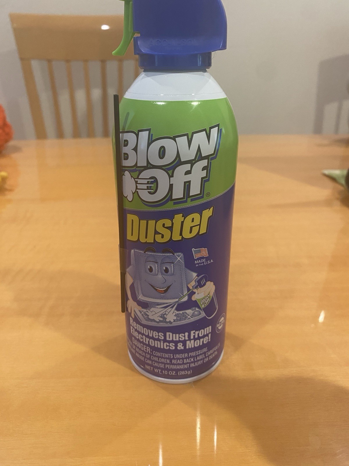 Blow Off Duster 10 oz. Can Air Removes Dust and Debris