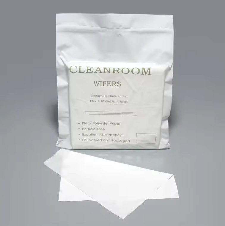 6″X6″ Cleanroom Soft Wipers Class 1-10000 Microfiber Dust Free Cloth 100 pcs/Bag