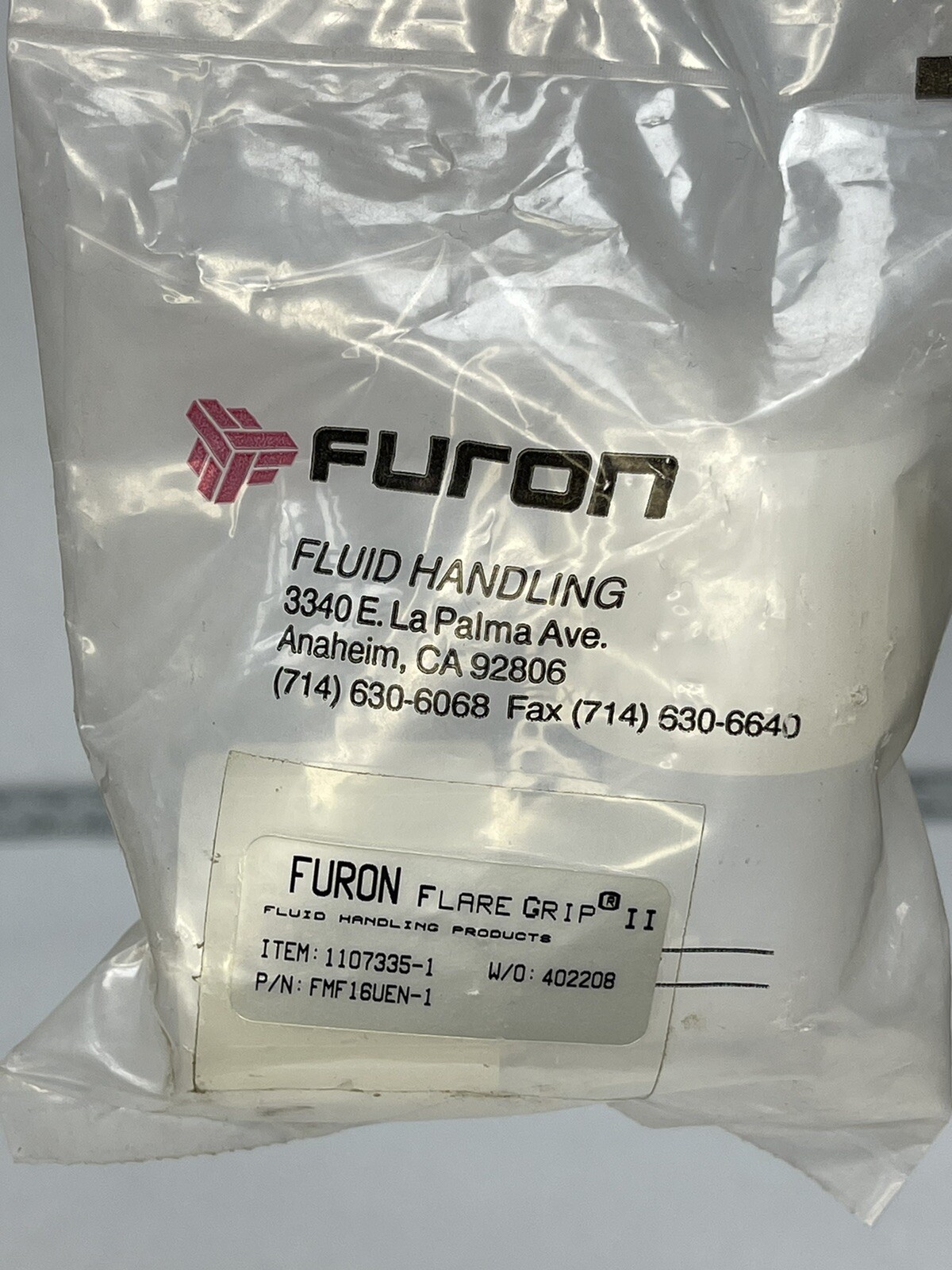 FURON 1″ UNION ELBOW PN: FMF16UEN-1
