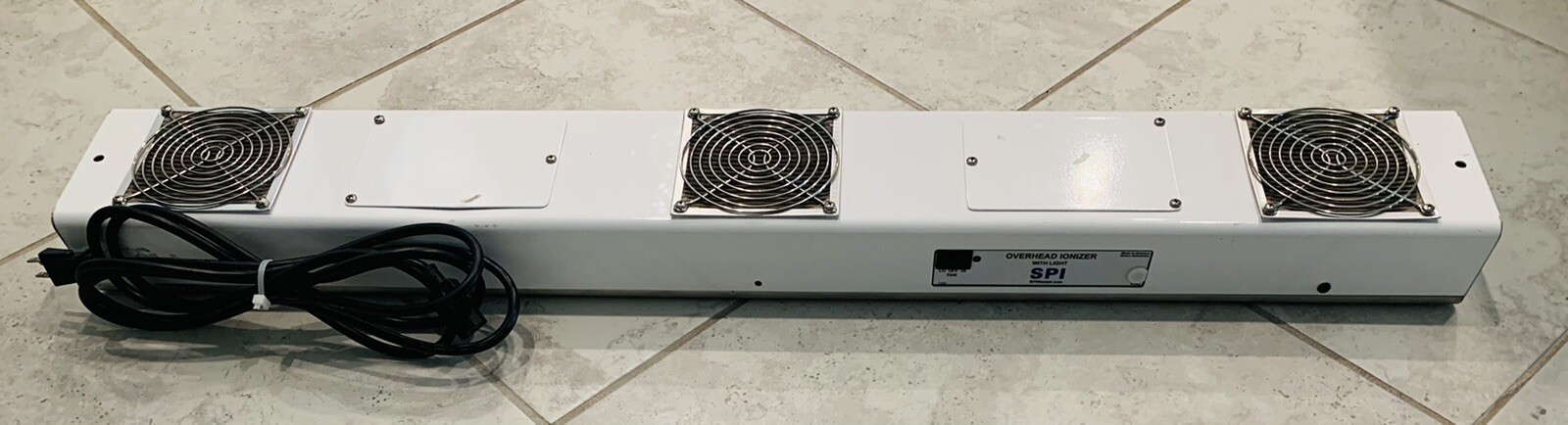SPI Model 94040 Overhead Cleanroom Air Ionizer With Lights -(Ionic Ionizing)