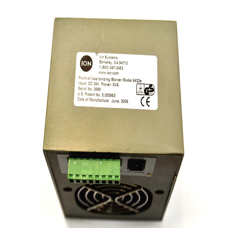 Ion Systems 6422e IsoStat Point of Use Ionizing Blower 24VDC/5VA