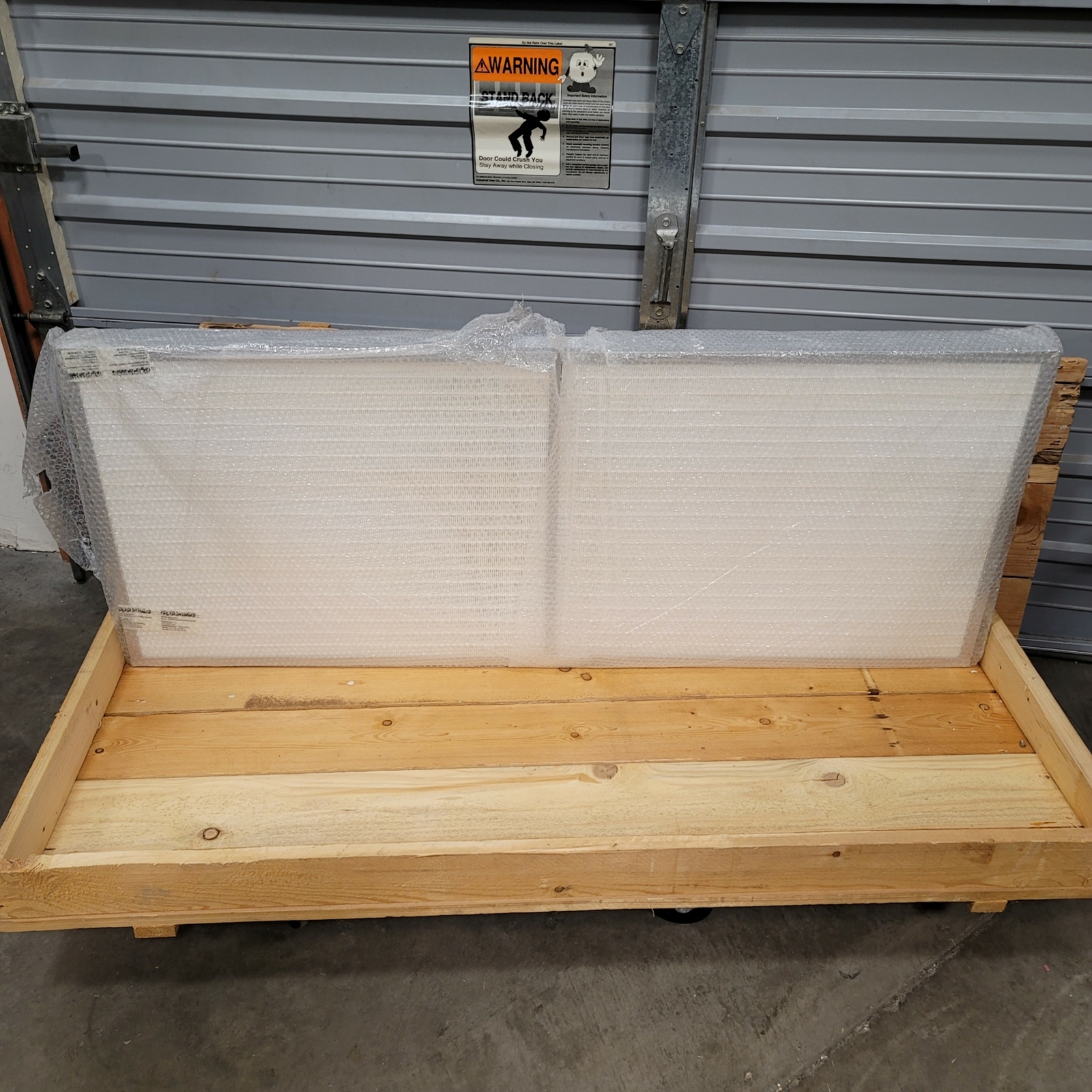 TROX TECHNIK F781Z080000000 Minipleat HEPA Filter Panel 1525mm x 610mm x 78mm