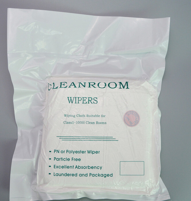 100 Pcs 9″ x 9″ Dust-Free Cleaning Wipes Microfiber Lint-Free Cleanroom Wipers
