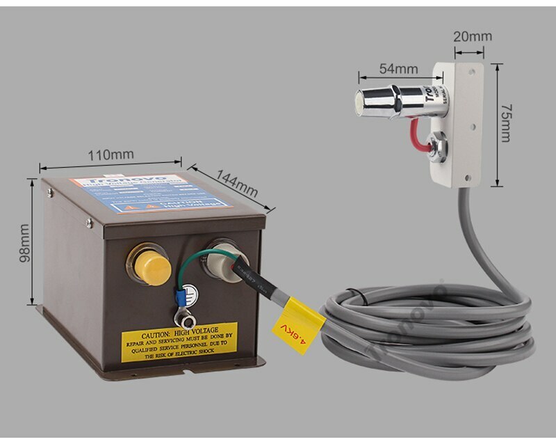 Electrostatic Ion Blower Industrial Ionizing Gun Electrostatic Eliminator 7061