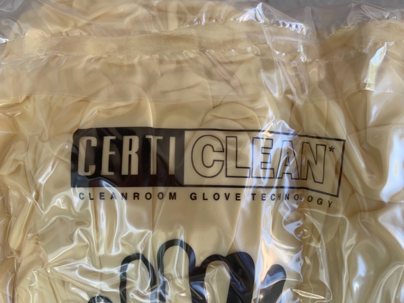 50 pairs VWR CERTICLEAN Class 10 Latex Gloves 12″, Ambidextrous – Size MEDIUM