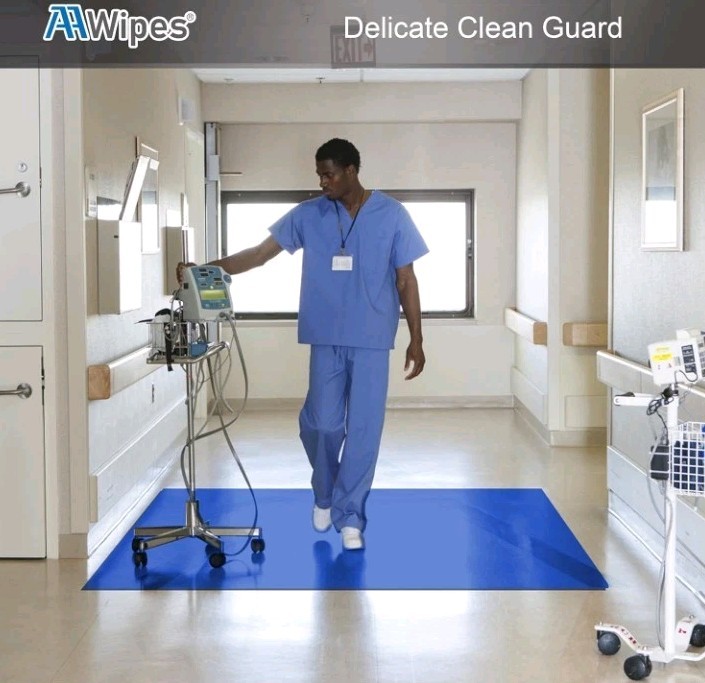 Cleanroom Sticky Mats Tacky Pads 24″ X 36″ 10 Packs Of 30–300 Sheets Total