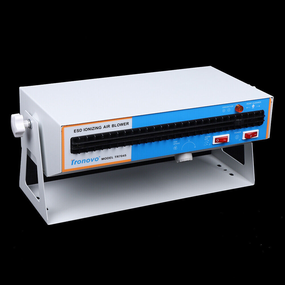 Anti-Static Ionizing Air Blower Fan Discharge Static Eliminator Ionizer Ion Fan!